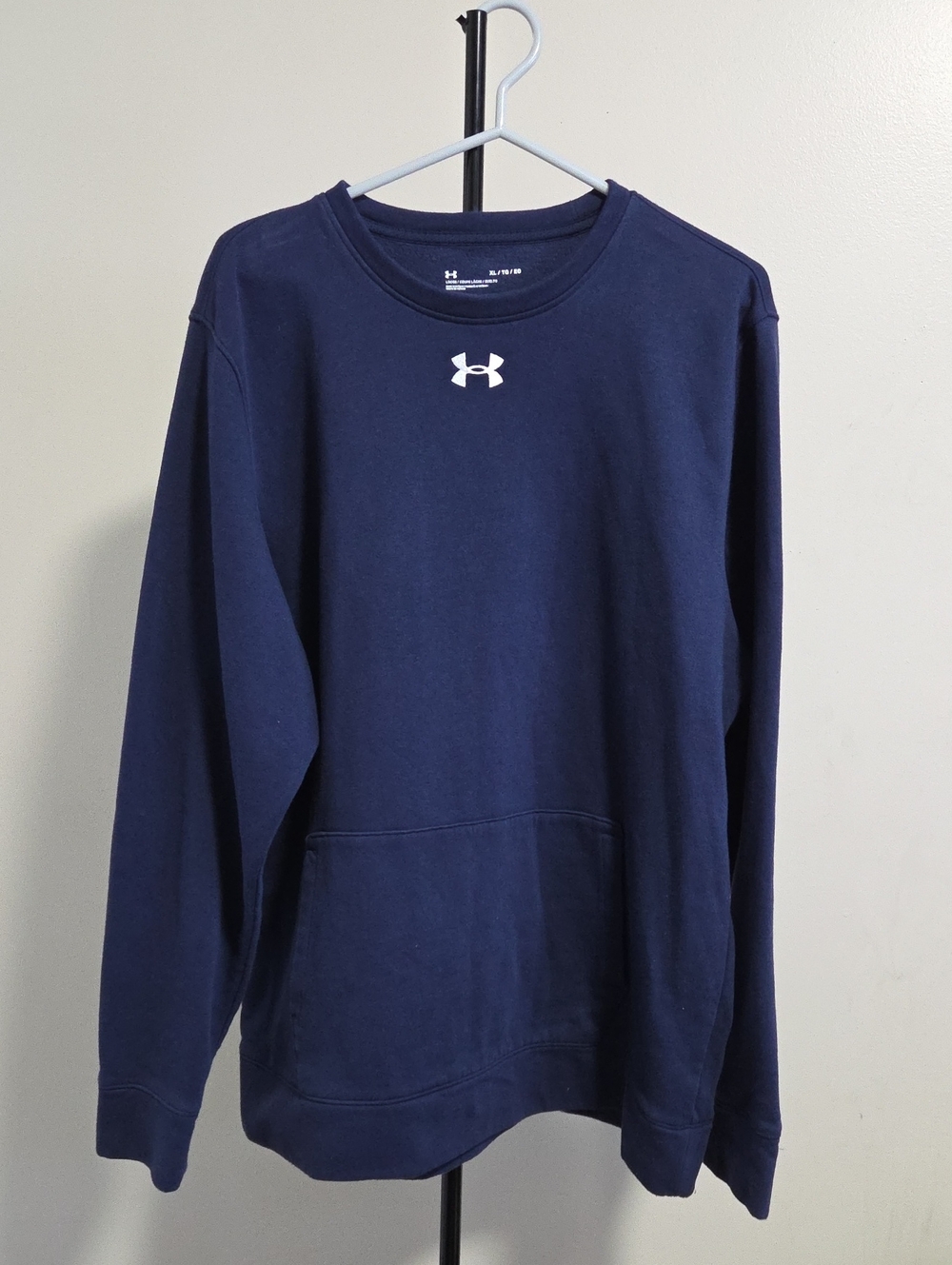 Under Armour Navy Blue Crewneck Sweatshirt